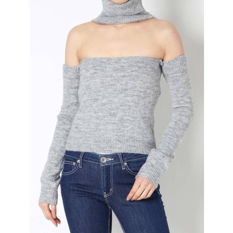 2WAYチョーカーベアニット TOPS[品番：MKSW0035591]｜GYDA（ジェイダ