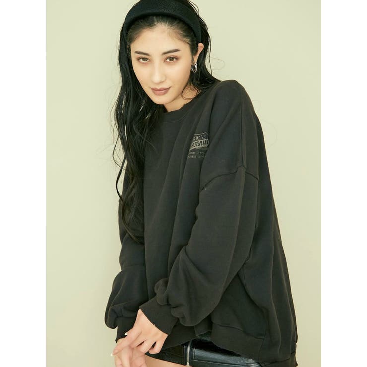 BLAMINK トロピカルデザイン スウェット 38 FREAK'S STORE｜リラックスフィット ランクル ワッペンデザイン