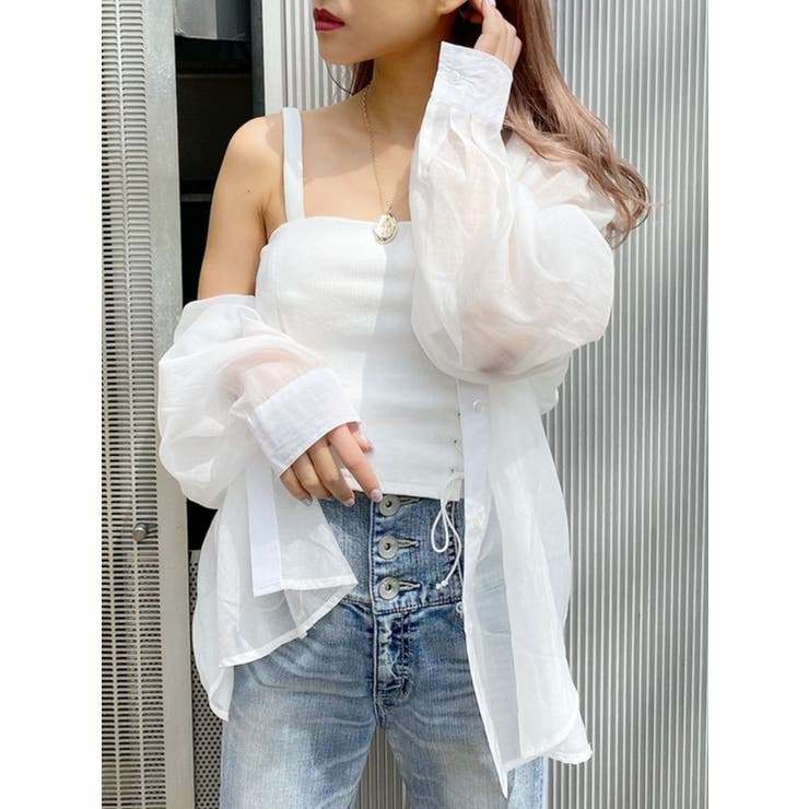 Wレースアップ2WAYビスチェ[品番：MKSW0033354]｜GYDA（ジェイダ）のレディースファッション通販｜SHOPLIST（ショップリスト）