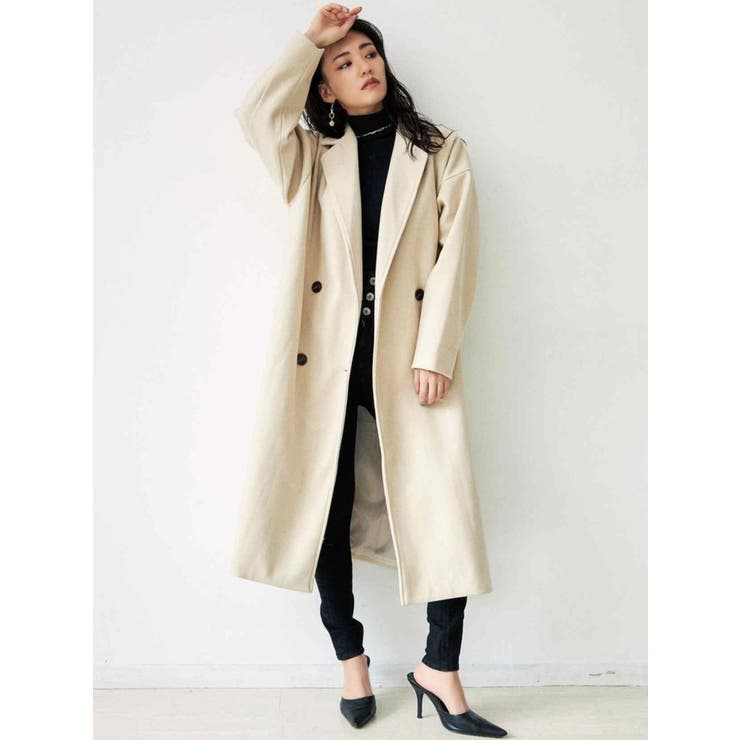 Web限定 サイドスリットチェスターコート 品番 Mksw Gyda ジェイダ のレディースファッション通販 Shoplist ショップリスト