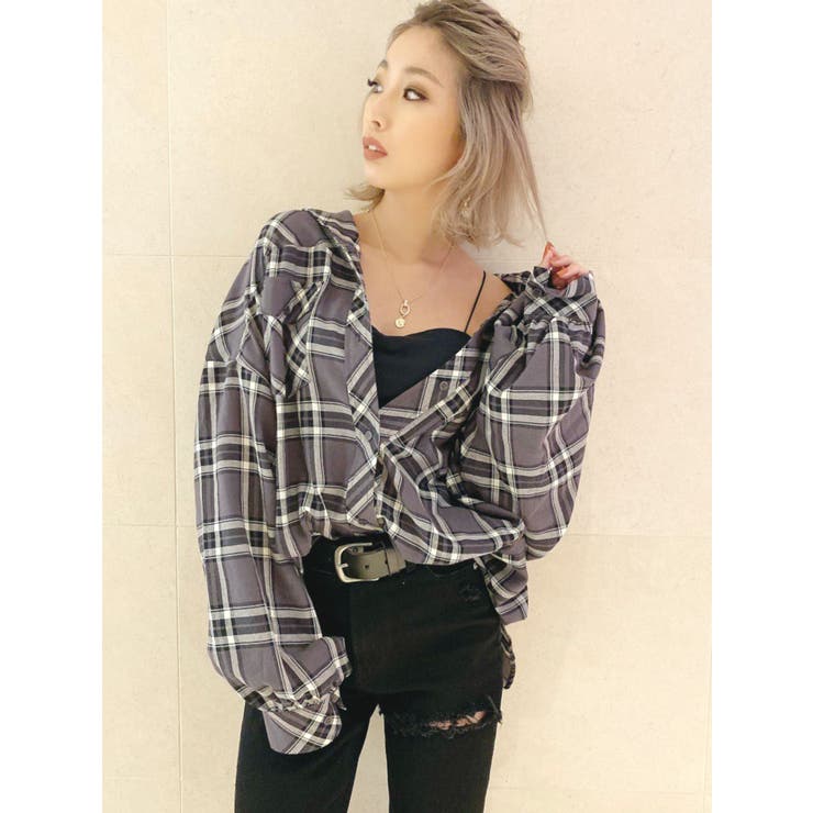 売れ筋商品|||ウィークデイ シャツ レディース トップス LIV FRILL - Blouse - grey dark GUESS Originals Authentic Denim Shirt シャツ ブラウス