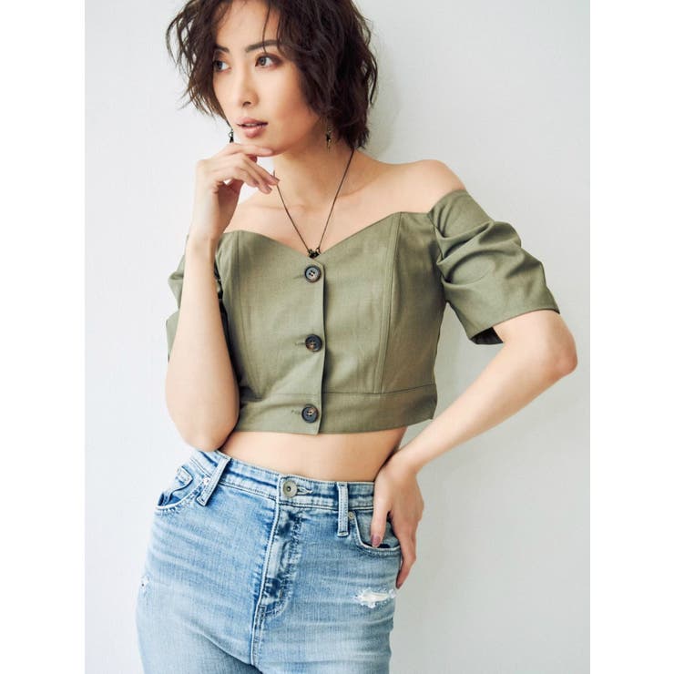 コルセットオフショルtops 品番 Mksw Gyda ジェイダ のレディースファッション通販 Shoplist ショップリスト