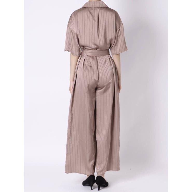 Herliptoベルト付きロンパース ベルト付キサテンロンパース[品番：MKSW0034837]｜GYDA