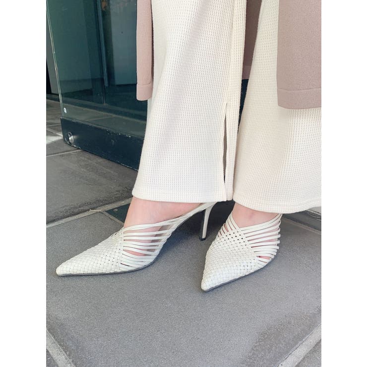 メッシュデザインポインテッドミュール 品番 Mksw Gyda ジェイダ のレディースファッション通販 Shoplist ショップリスト