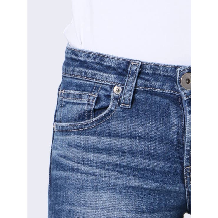 garterデザインスキニーデニムパンツ[品番：MKSW0034854]｜GYDA
