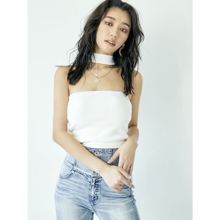 チョーカーベアTOPS[品番：MKSW0036625]｜GYDA（ジェイダ）の