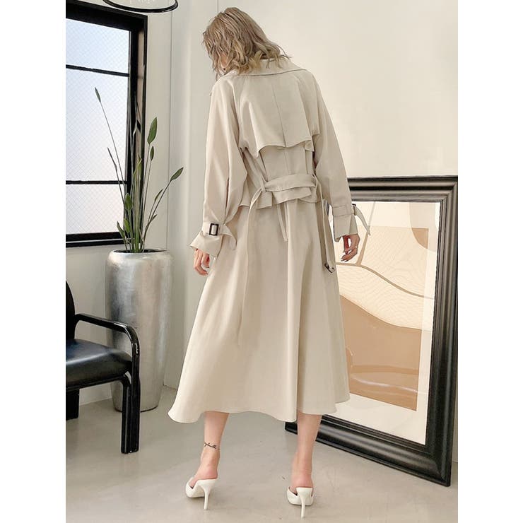 WEB限定】レイヤードトレンチコート[品番：MKSW0038381]｜GYDA