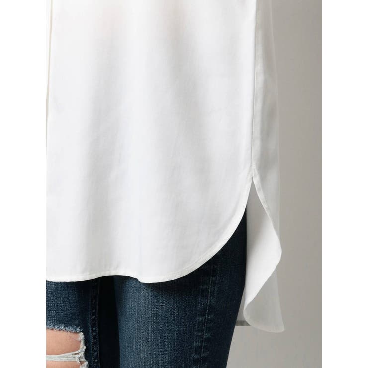 GYDA - BACK OPEN デザインシャツ BACK OPENデザインシャツ[品番：MKSW0038442]｜GYDA（ジェイダ