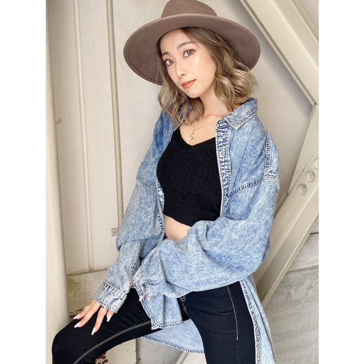 【新品未使用タグ付】DENIM&DUNGAREE フリル付きデニムシャツ 100 楽天市場】フリル デニムシャツ（シャツ・ブラウス｜トップス