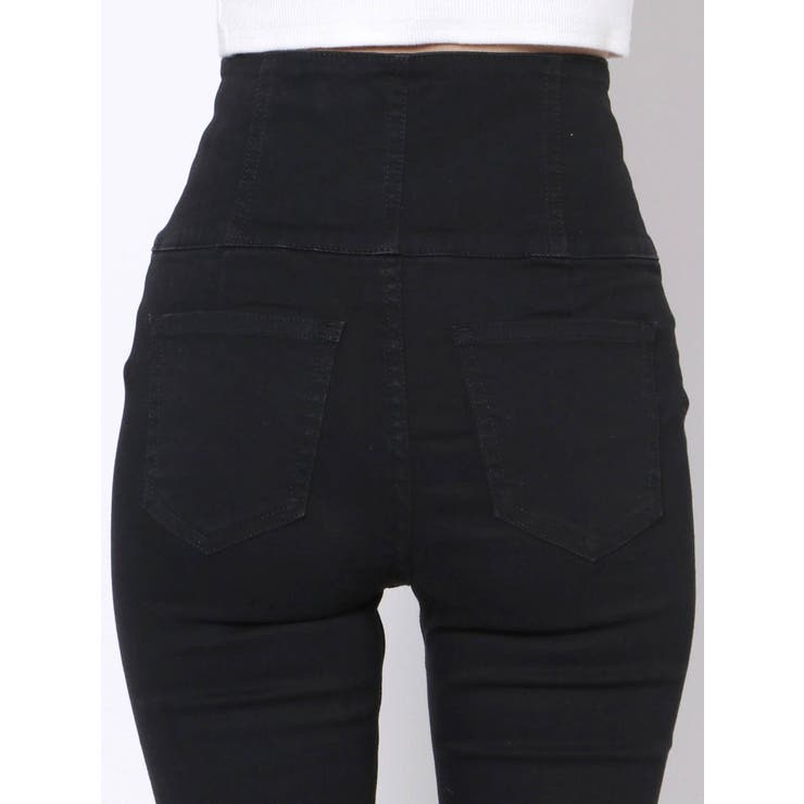 タカダンス❤︎オーガンジーキラキラパンツ⭐︎超美品！ H/Wボタンカラースキニーパンツ[品番：MKSW0038402]｜GYDA