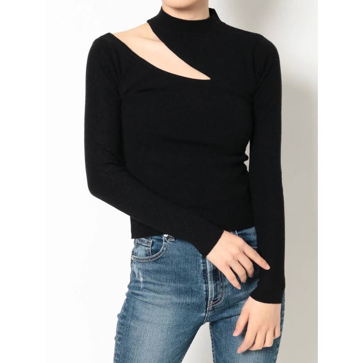 デコルテカットニット TOPS[品番：MKSW0038423]｜GYDA（ジェイダ