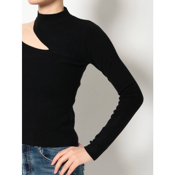デコルテカットニット TOPS[品番：MKSW0038423]｜GYDA（ジェイダ