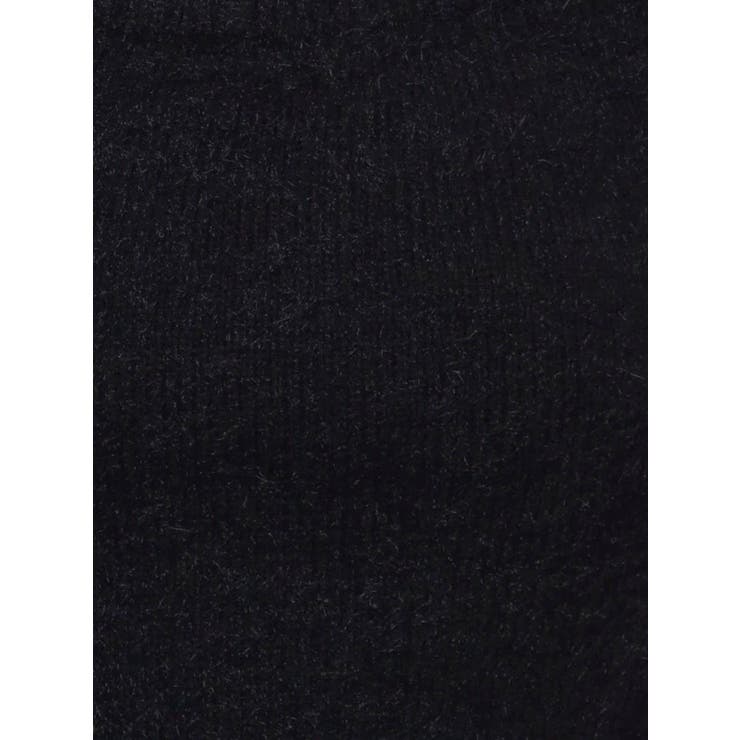 フロントOPENハーフスリーブシャギーニット TOPS[品番