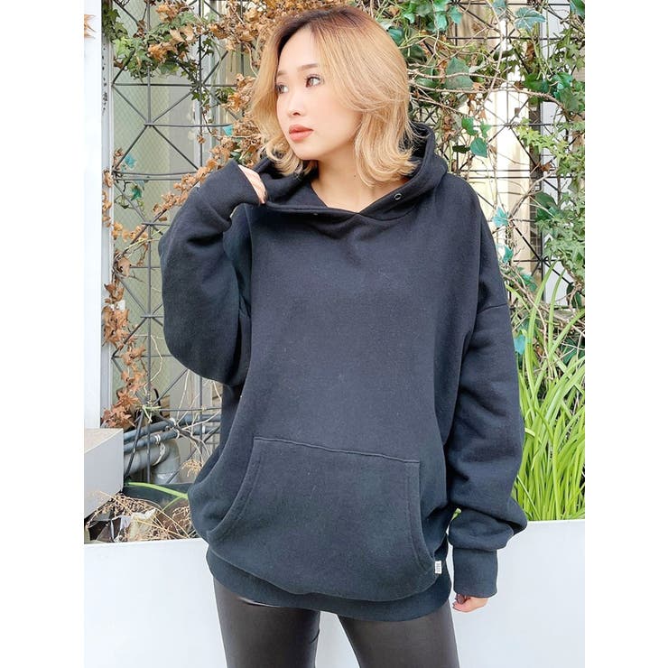 小夏☆ HAMADA 黒×水色 XLサイズ　背面HAMADAパーカー 小夏☆ HAMADA 黒×水色 XLサイズ 背面HAMADAパーカー XIAKUIプル