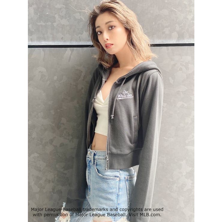 GYDA×MLB  Basicショートパーカー[品番：MKSW0037964]｜GYDA（ジェイダ）のレディースファッション通販｜SHOPLIST（ショップリスト）