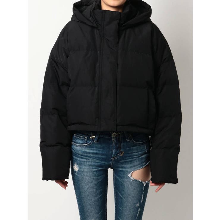 backロング ショートダウンコート[品番：MKSW0039069]｜GYDA