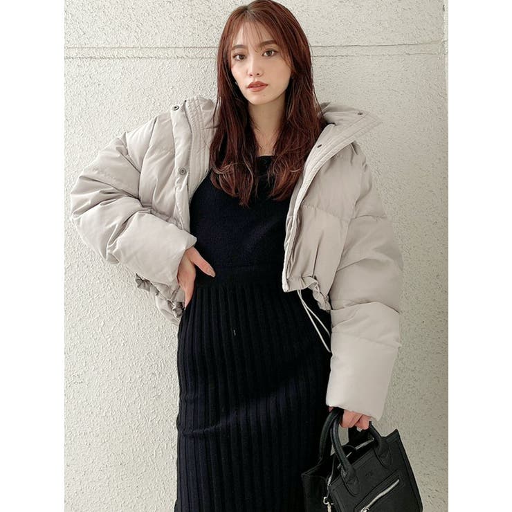 backロング ショートダウンコート[品番：MKSW0039069]｜GYDA（ジェイダ