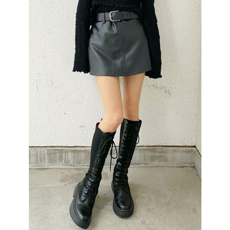 フェイクレザースカートライクショーパン[品番：MKSW0039147]｜GYDA（ジェイダ）のレディースファッション通販｜SHOPLIST（ショップリスト）