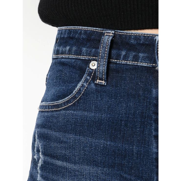 H/Wサイハイカットデザインデニムパンツ | GYDA | 詳細画像31 