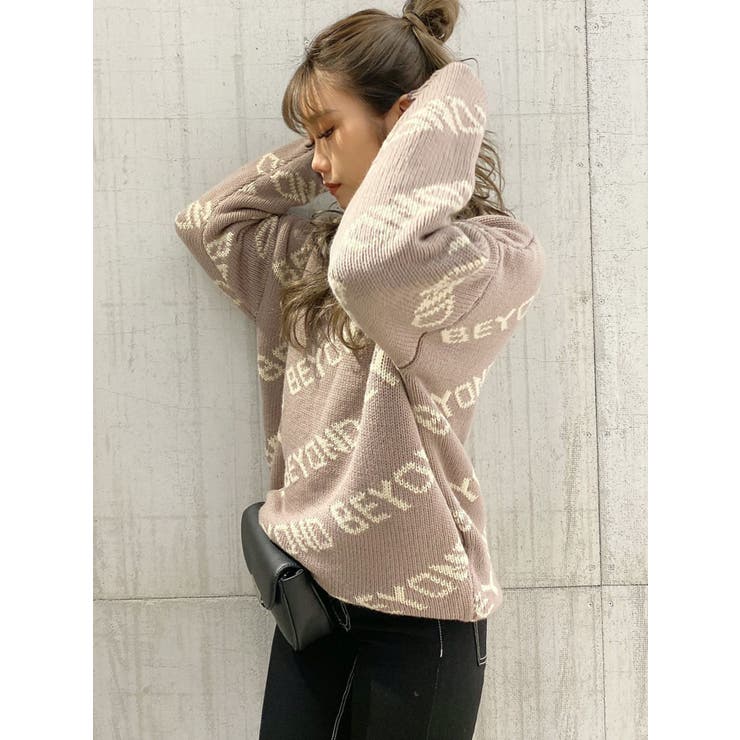 BEYOND PATTERN ニット TOPS[品番：MKSW0039133]｜GYDA
