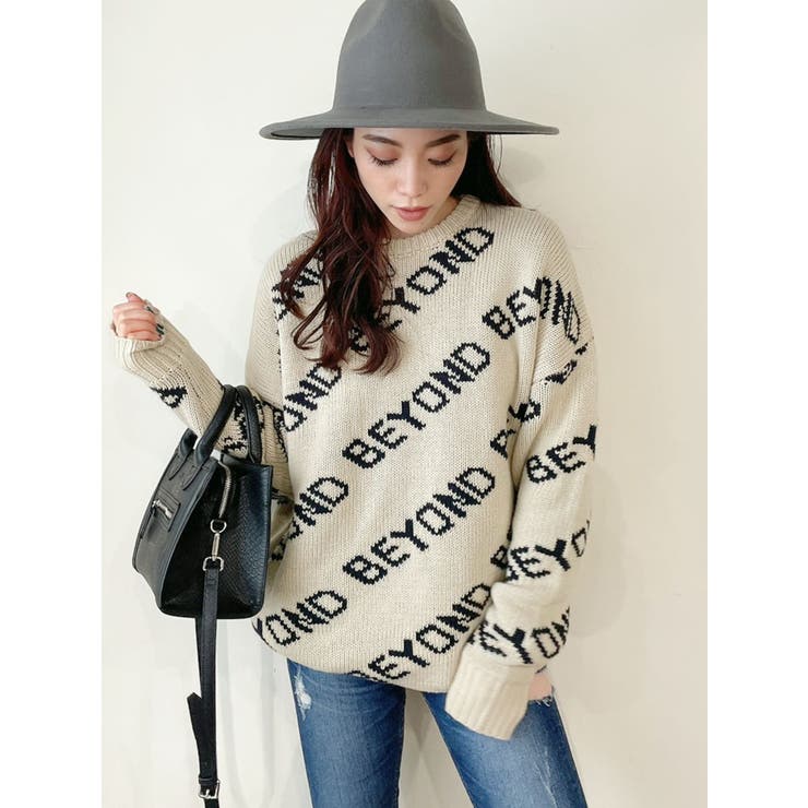 BEYOND PATTERN ニット TOPS[品番：MKSW0039133]｜GYDA