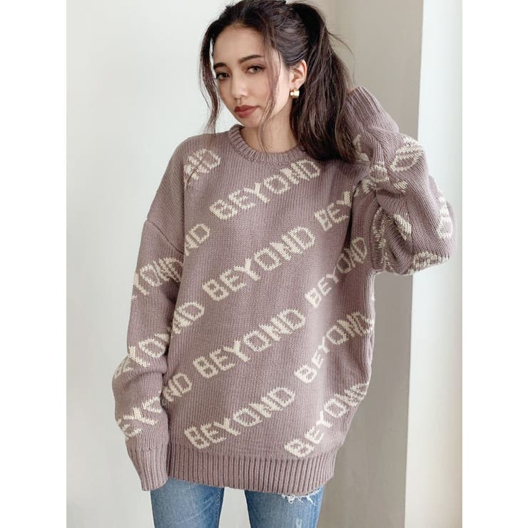 BEYOND PATTERN ニット  TOPS[品番：MKSW0039133]｜GYDA（ジェイダ）のレディースファッション通販｜SHOPLIST（ショップリスト）