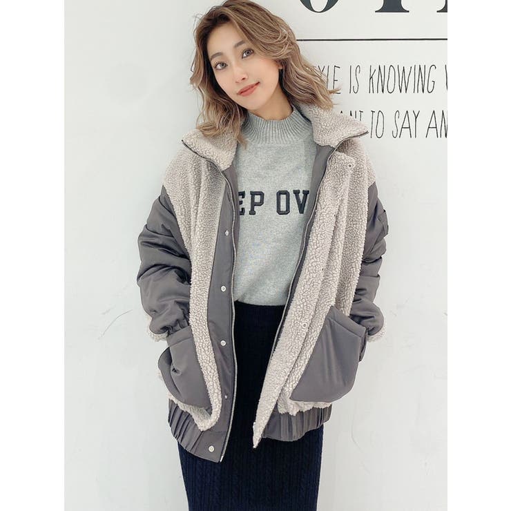 ZOZO,SHOPLIST限定】STEP OVER ハイネックニットTOPS[品番 ZOZO,SHOPLIST限定】STEP OVER ハイネックニットTOPS[品番