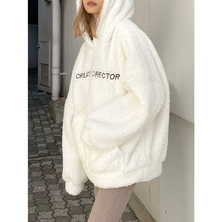 CREATIVE DIRECTORボアフードパーカー[品番：MKSW0040139]｜GYDA
