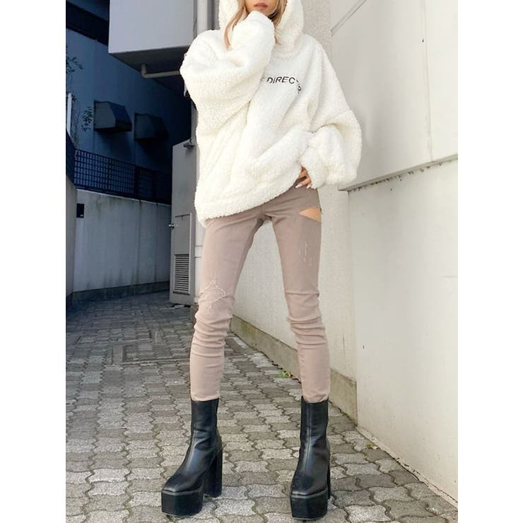 CREATIVE DIRECTORボアフードパーカー[品番：MKSW0040139]｜GYDA