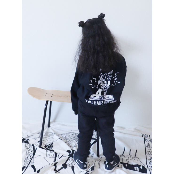 WEB限定】KIDS CALIFORMANIA BUNNYスウェットTOPS[品番