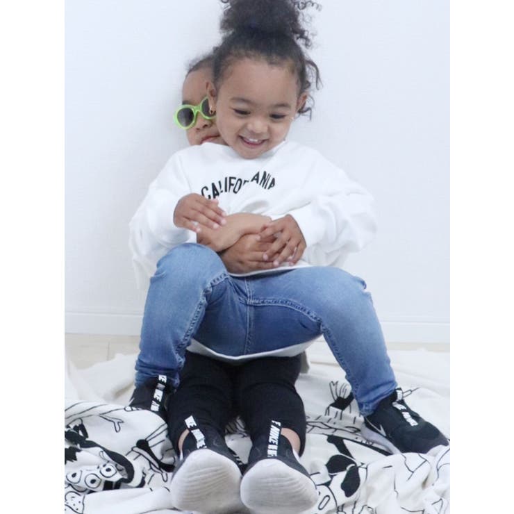 WEB限定】KIDS CALIFORMANIA BUNNYスウェットTOPS[品番