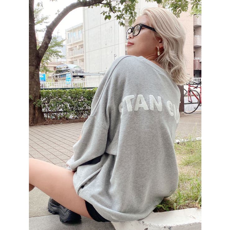 STAN  CLOUTスウェットTOPS[品番：MKSW0039093]｜GYDA（ジェイダ）のレディースファッション通販｜SHOPLIST（ショップリスト）