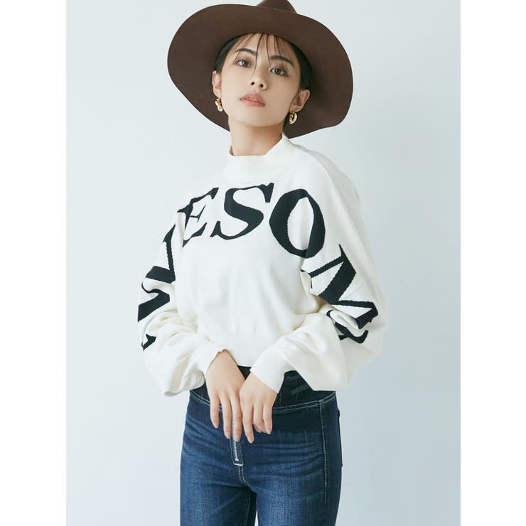 AWESOME ボトルネックSHORT ニット TOPS[品番：MKSW0040751