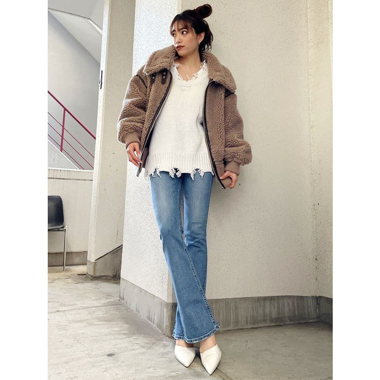 H/W spread フレアデニムパンツ[品番：MKSW0042859]｜GYDA