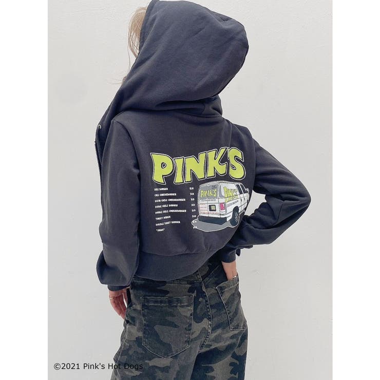 GYDA×PINKS スウェットショートパーカー[品番：MKSW0041758]｜GYDA