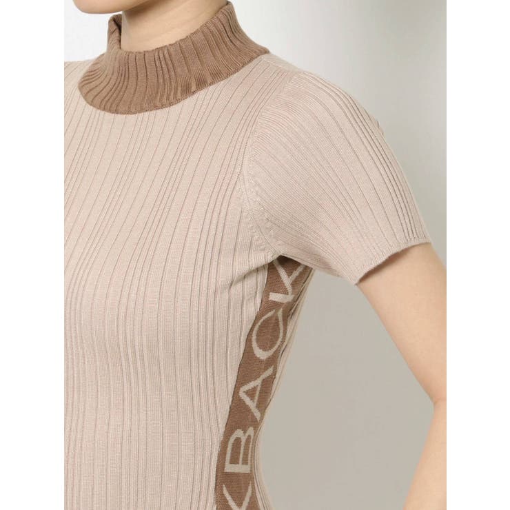 ワンピース VネックSIDE OPENニットワンピース[品番：MKSW0058676]｜GYDA