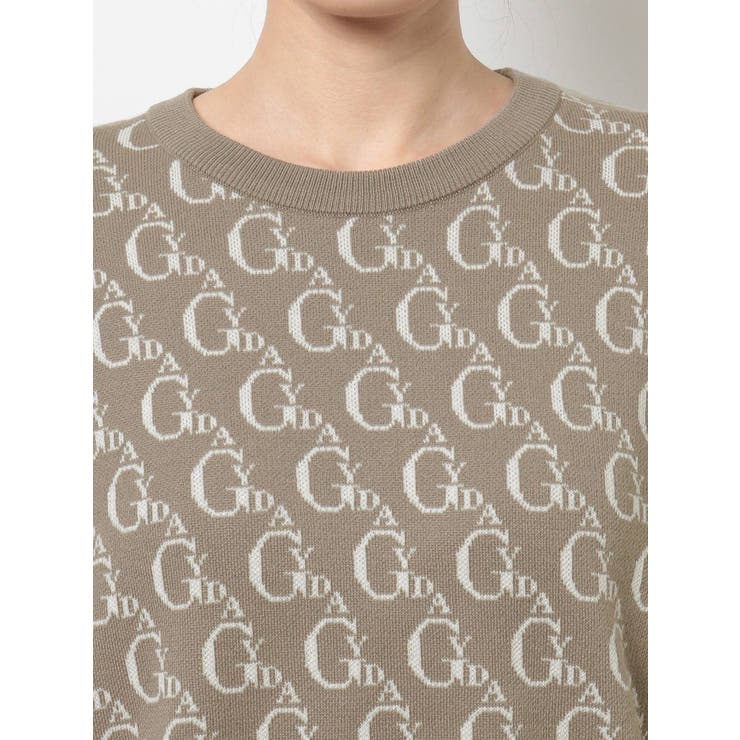 GYDA PATTERN ニット トップス[品番：MKSW0042407]｜GYDA