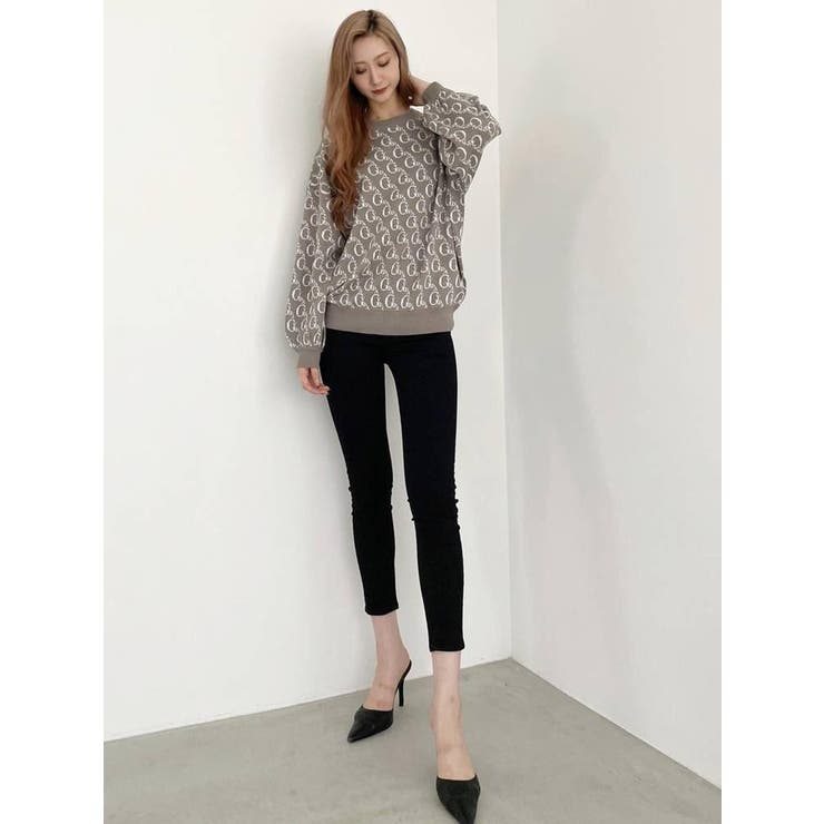 GYDA PATTERN ニット トップス[品番：MKSW0042407]｜GYDA