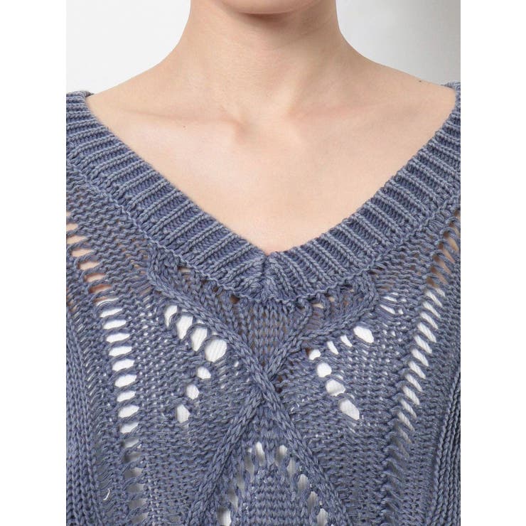 2WAYブリーチニット TOPS[品番：MKSW0043030]｜GYDA（ジェイダ