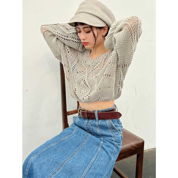 楽天市場】【美品/2024SS/定価8.5万】ガサ GASA 獅子座ニット