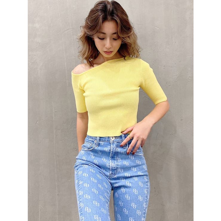 ワンショル ニット トップス[品番：MKSW0043034]｜GYDA