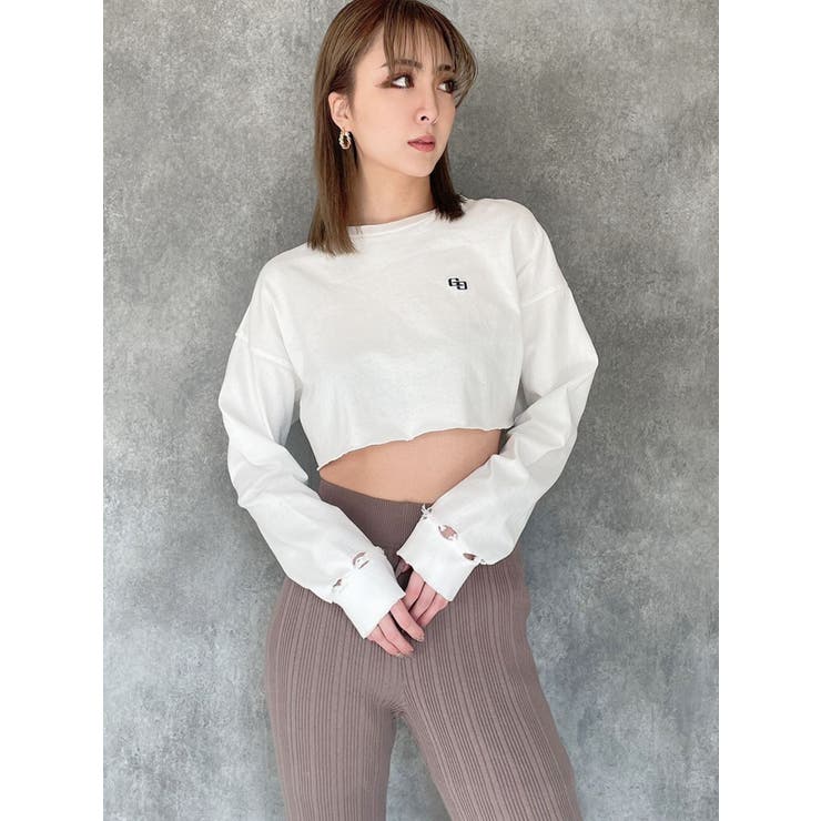 GGワッペンショートグラインダーロングTシャツ[品番