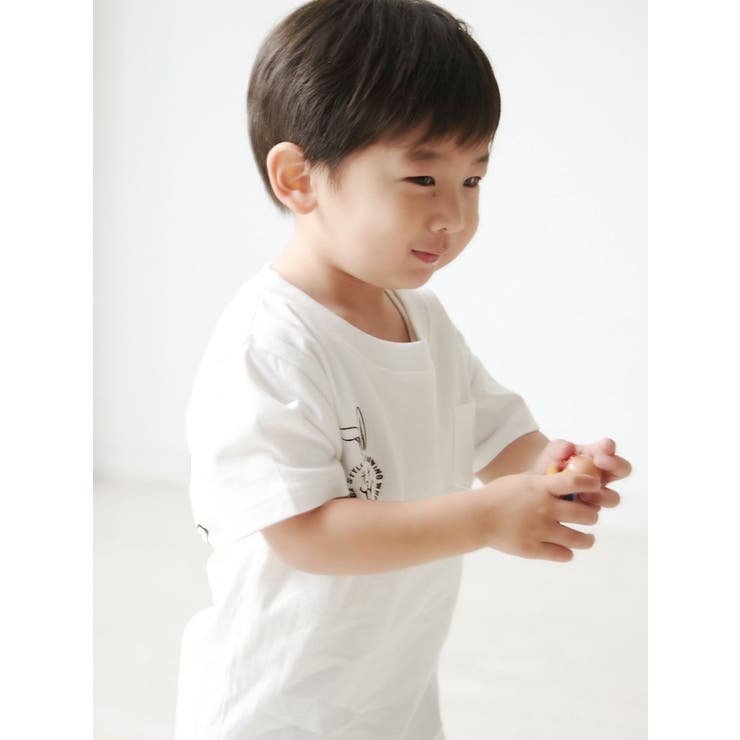 【WEB限定】KIDS SMILE  BUNNYポケットTシャツ[品番：MKSW0043043]｜GYDA（ジェイダ）のレディースファッション通販｜SHOPLIST（ショップリスト）