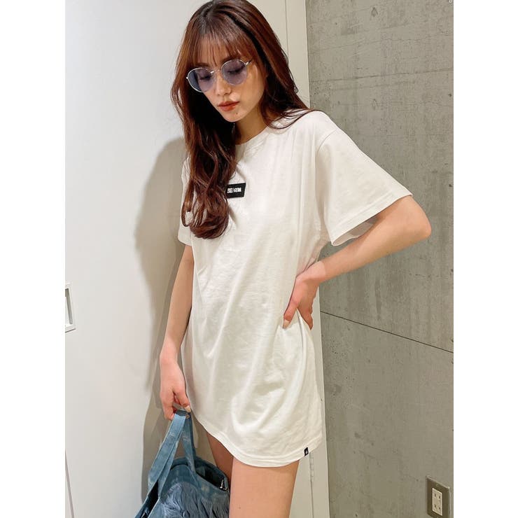 GYDA×DC ★BACKロゴTシャツ　新品未使用　ホワイト ジェイダ GYDA GYDA×DC BACKLOGOロンT （オフホワイト） -ファッション