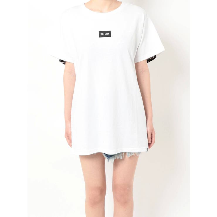 GYDA×DC ★BACKロゴTシャツ　新品未使用　ホワイト WEB限定】GYDA×DC BACKロゴショートTシャツ[品番：MKSW0036221