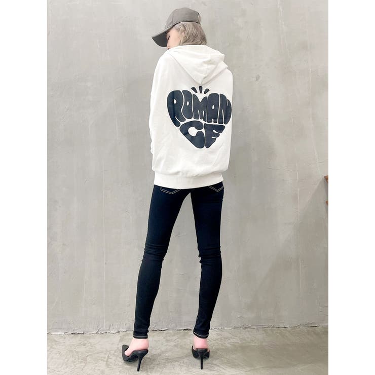 ROMANCE ZIP UP BIG パーカー[品番：MKSW0042420]｜GYDA（ジェイダ）の