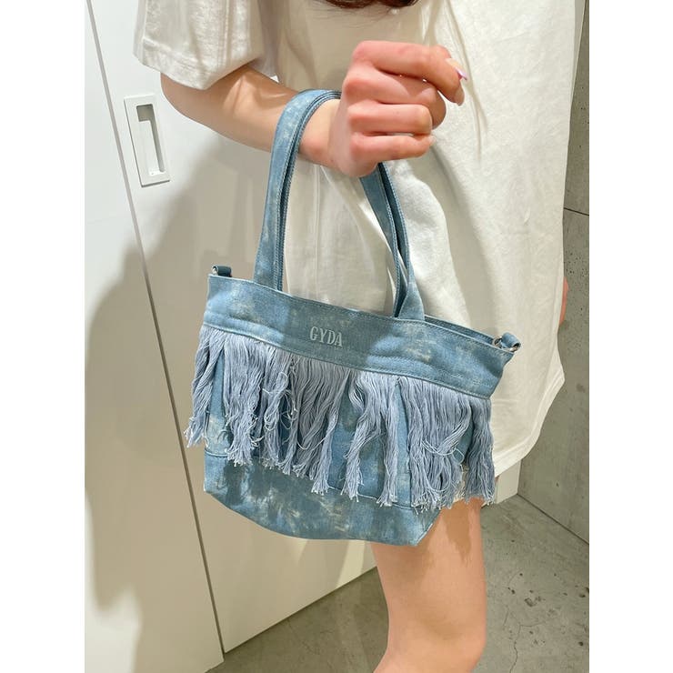 フリンジトートBAG[品番：MKSW0043511]｜GYDA（ジェイダ）のレディース