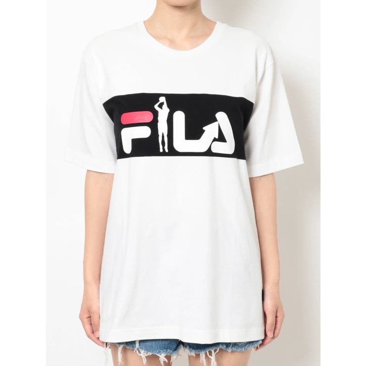 GYDA×FILA BASKETBALL BIG  Tシャツ[品番：MKSW0043557]｜GYDA（ジェイダ）のレディースファッション通販｜SHOPLIST（ショップリスト）