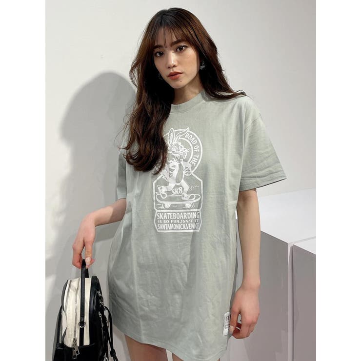 WEB限定】SK8BUNNY BIG Tシャツ[品番：MKSW0043575]｜GYDA