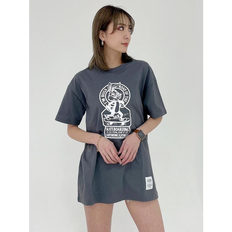 WEB限定】SK8BUNNY BIG Tシャツ[品番：MKSW0043575]｜GYDA